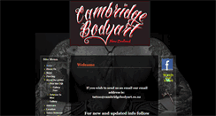 Desktop Screenshot of cambridgebodyart.co.nz